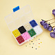 PandaHall Elite 8/0 Round Glass Seed Beads US-SEED-PH0006-3mm-08-6