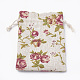 Polycotton(Polyester Cotton) Packing Pouches Drawstring Bags US-ABAG-T006-A10-2