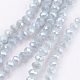 Electroplate Glass Beads Strands US-EGLA-D020-4x3mm-47-1