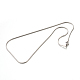 1.5mm 316 Surgical Stainless Steel Snake Chain Necklaces US-STAS-D064-2