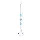 Faceted Crystal Glass Ball Chandelier Suncatchers Prisms US-AJEW-G025-A07-6