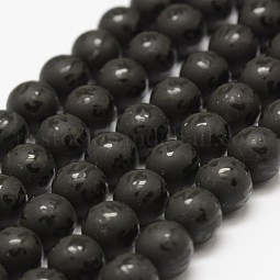 Natural Agate Beads Strands US-G-F451-8mm-01
