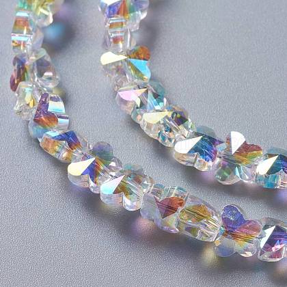 Glass Imitation Austrian Crystal Beads US-GLAA-F108-06B-1