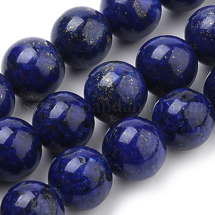 Natural Lapis Lazuli Beads Strands US-G-S259-43-8mm-1