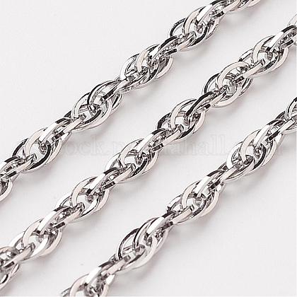 304 Stainless Steel Rope Chains US-CHS-K001-17-1