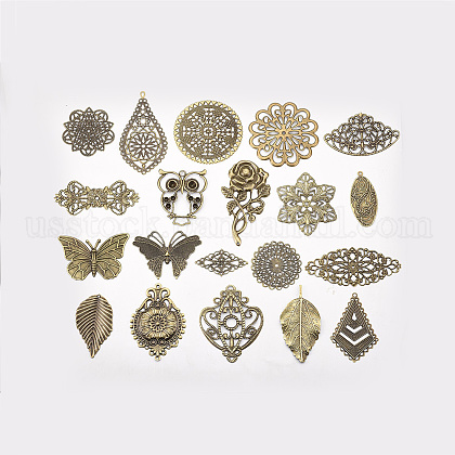 Iron Etched Metal Embellishments US-IFIN-T002-M-1