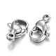 304 Stainless Steel Lobster Claw Clasps US-STAS-F182-01P-D-1