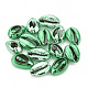Electroplated Sea Shell Beads US-SSHEL-S258-06-2