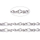 304 Stainless Steel Figaro Chains US-CHS-L001-138-0.8mm-4