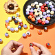 50Pcs Halloween Theme Plating Acrylic Beads&nbsp;US-OACR-CJ0002-21-4