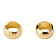 Brass Crimp Beads US-KK-PH0004-17G-3