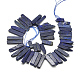 Natural Lapis Lazuli Beads Strands US-G-R419-12-2