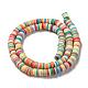 Handmade Polymer Clay Beads Strands US-CLAY-R089-6mm-103-2