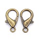 Zinc Alloy Lobster Claw Clasps US-E107-AB-2