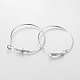 Iron Hoop Earrings US-X-E220-2