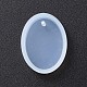 Oval Shape DIY Silicone Pendant Molds US-AJEW-P038-01-2
