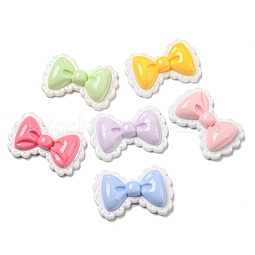 Opaque Resin Decoden Cabochons US-RESI-F052-B01