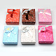Rectangle with Heart Cardboard Jewelry Boxes US-CBOX-Q034-18-1