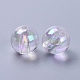 Eco-Friendly Transparent Acrylic Beads US-PL736-2-2