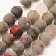 Natural African Bloodstone Beads Strands US-G-P295-05-6mm-1