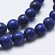 Natural Lapis Lazuli Beads Strands US-G-P348-01-4mm-3