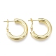 Brass Hoop Earrings US-EJEW-I250-01C-1