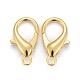 Zinc Alloy Lobster Claw Clasps US-X-E107-G-3