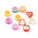 Mixed Fruit Theme Handmade Polymer Clay Beads US-CLAY-Q170-M-1