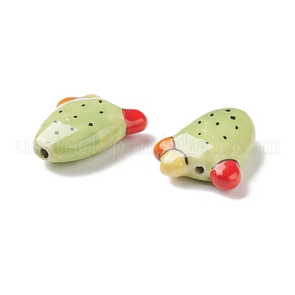 Handmade Porcelain Beads&nbsp;US-PORC-G002-16B-2