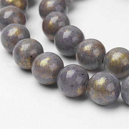 Natural Mashan Jade Beads Strands US-G-P232-01-A-10mm-1