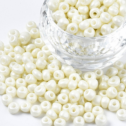 6/0 Glass Seed Beads US-SEED-S058-A-F207-1