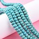 Synthetic Turquoise Beads Strands US-TURQ-G109-8x5mm-06-6