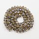 Electroplate Glass Beads Strands US-GR8MMY-9AB-1