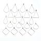 304 Stainless Steel Wire Pendants US-STAS-X0017-14P-1