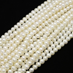 Grade AAA Natural Cultured Freshwater Pearl Beads Strands US-PEAR-L001-C-13