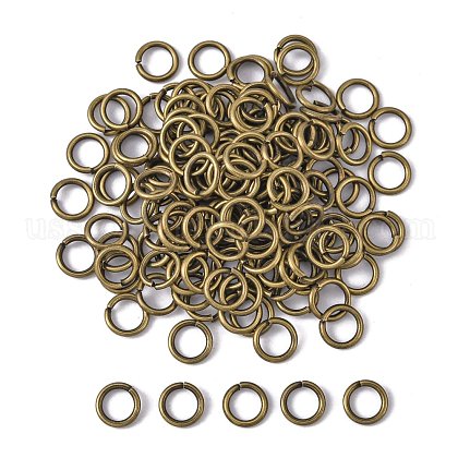 Open Jump Rings Brass Jump Rings US-JRC7MM-AB-1
