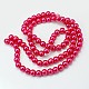 Glass Pearl Beads Strands US-HY-6D-B57-2