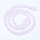 Electroplate Glass Beads Strands US-EGLA-A034-J6mm-B04-2