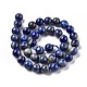 Natural Lapis Lazuli Round Bead Strands US-G-E262-01-10mm-6