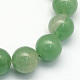 Natural Green Aventurine Round Beads Strands US-G-S150-8mm-1