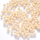 6/0 Baking Paint Glass Round Seed Beads US-SEED-S036-01C-19-1