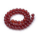 Natural Carnelian Beads Strands US-G-S259-32-8mm-2