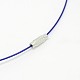 201 Stainless Steel Wire Necklace Cord US-TWIR-SW001-M-2