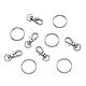 Alloy Swivel Lobster Claw Clasps US-FIND-TA0001-01P-3