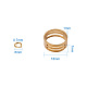 Iron Split Rings Sets US-IFIN-PH0001-6mm-12G-2