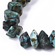 Natural African Turquoise(Jasper) Beads Strands US-G-R462-16-3