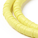 Eco-Friendly Handmade Polymer Clay Beads US-CLAY-R067-4.0mm-22-2