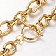 304 Stainless Steel Rolo Chain Necklace US-BJEW-L399-03G-2