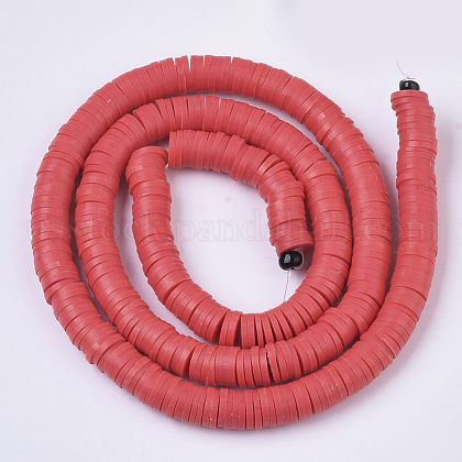 Handmade Polymer Clay Beads&nbsp;US-CLAY-R067-3.0mm-30-2