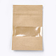Kraft Paper Zip Lock bag US-OPP-WH0003-01A-1